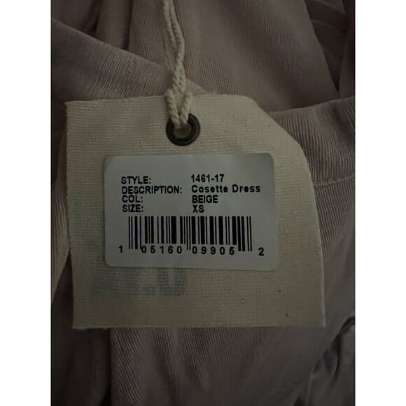 NWT Revolve SER.O.YA Women's Cosette Dress Side Ruched Sleeveless Beige Size XS - Picture 12 of 12